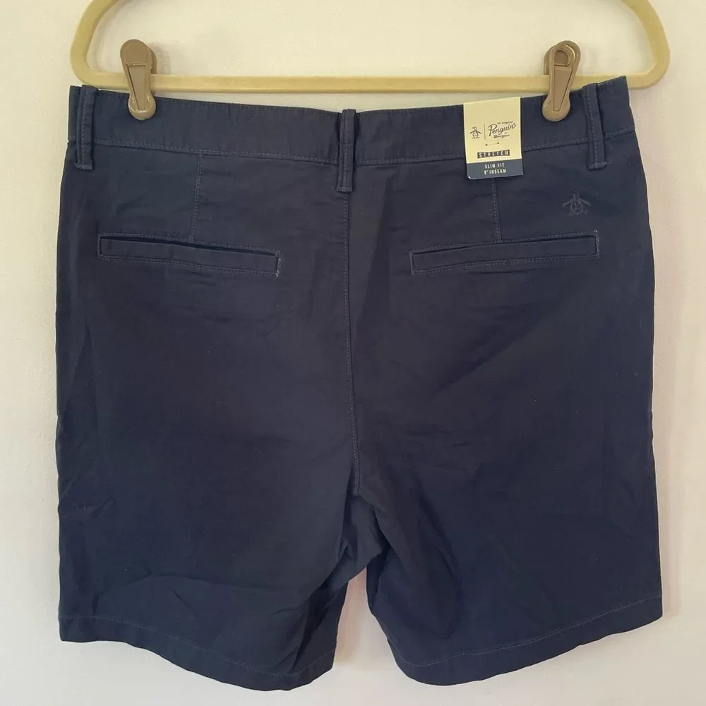 Original PENGUIN Stretch Navy Slim Fit Mens sz 30 (NWT)